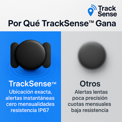 TrackSense™ Localizador Inteligente [Control Total y Localización Instantánea] [2 Pack]