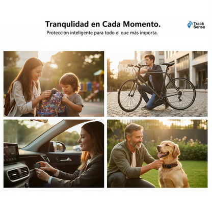 TrackSense™ Localizador Inteligente [Control Total y Localización Instantánea] [2 Pack]